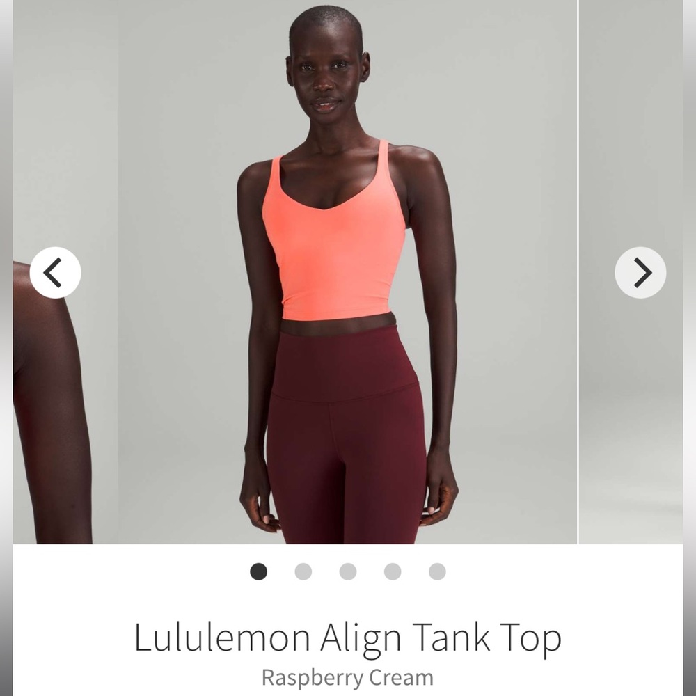 Lululemon Align Tank *Raspberry Cream